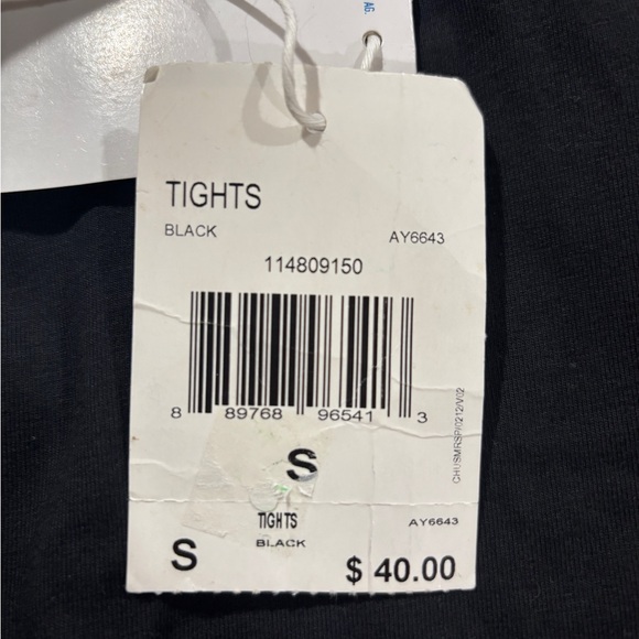 Adidas Originals Women's Trefoil Leggings Fitness Pants Black AY6643 SZ Small - Picture 5 of 5